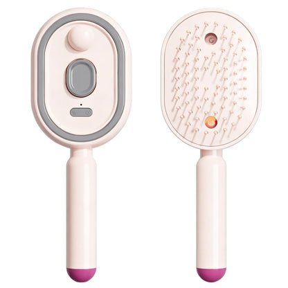 Electric Spray Air Cushion Massage Comb, Anti-Tangle Electric Hair Brush